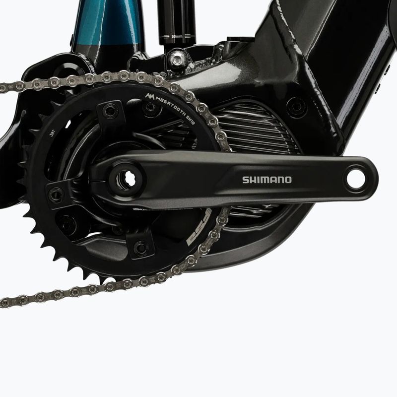 Велосипед електричний KROSS Grist Boost 2.0 el. 630 Wh бірюзовий/чорний/глянець 10