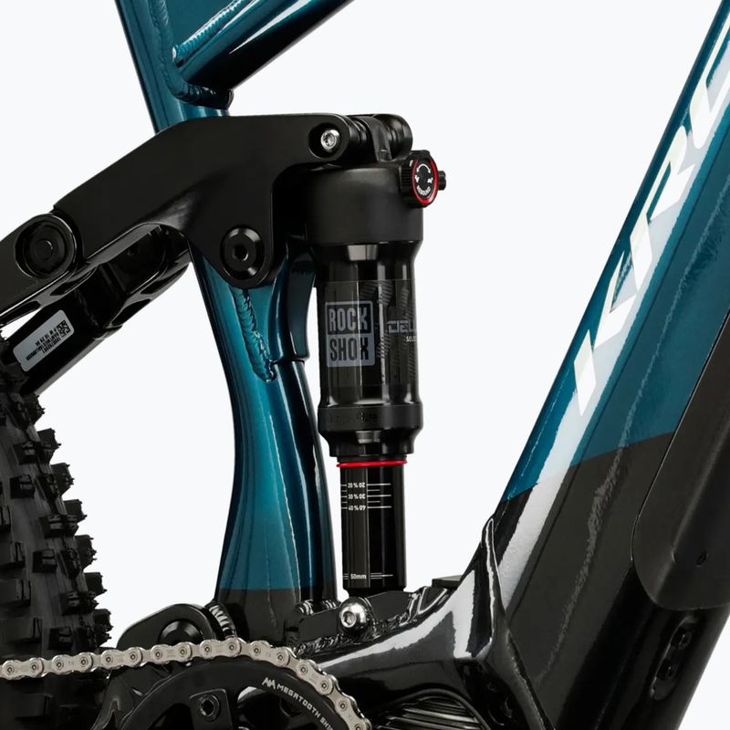 Велосипед електричний KROSS Grist Boost 2.0 el. 630 Wh бірюзовий/чорний/глянець 11