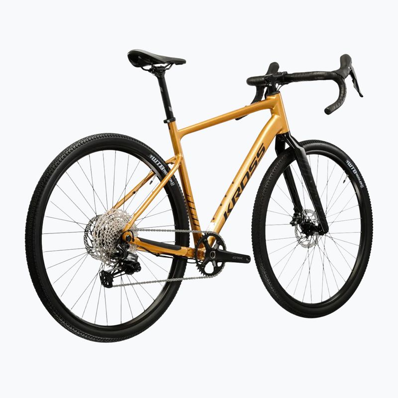 Велосипед гравійний KROSS Esker 5.0 золотий/графіт 3