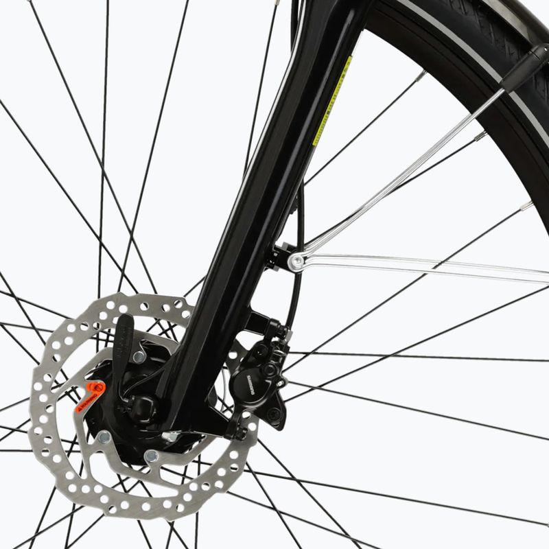 Велосипед трекінговий KROSS Trans 5.0 коричневий/срібний/глянцевий 7