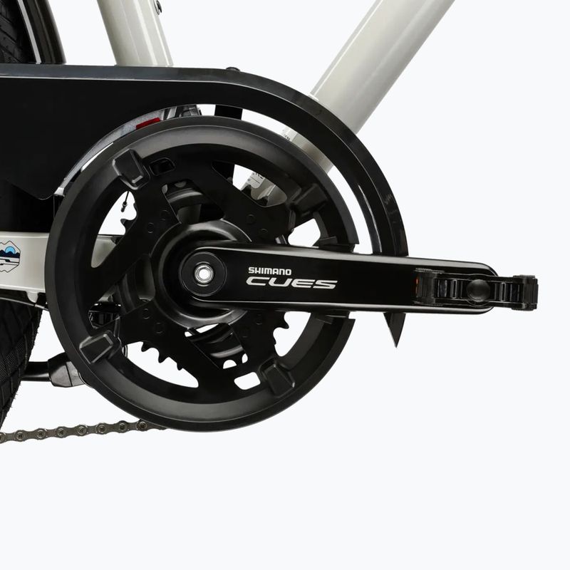 Велосипед трекінговий KROSS Trans 5.0 сірий/синій/глянцевий 10