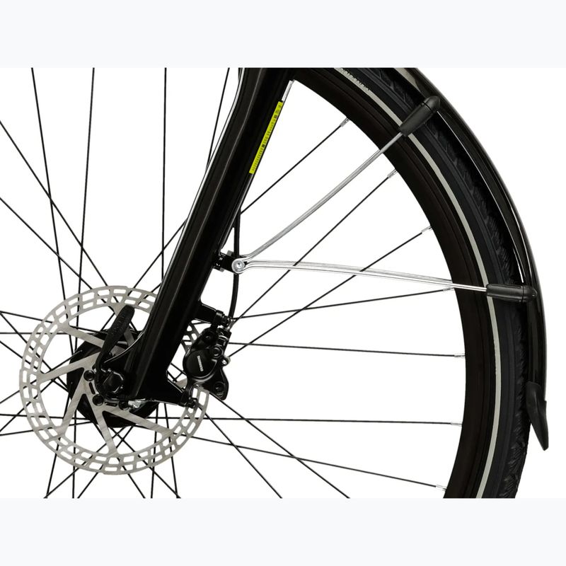 Велосипед трекінговий жіночий KROSS Trans 4.0 W чорний/срібний/глянцевий 7