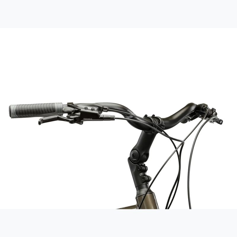 Велосипед трекінговий KROSS Trans 4.0 коричневий/срібний/глянцевий 4