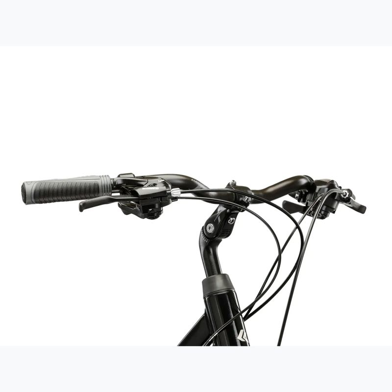 Велосипед трекінговий жіночий KROSS Trans 1.0 W чорний/срібний/глянцевий 4