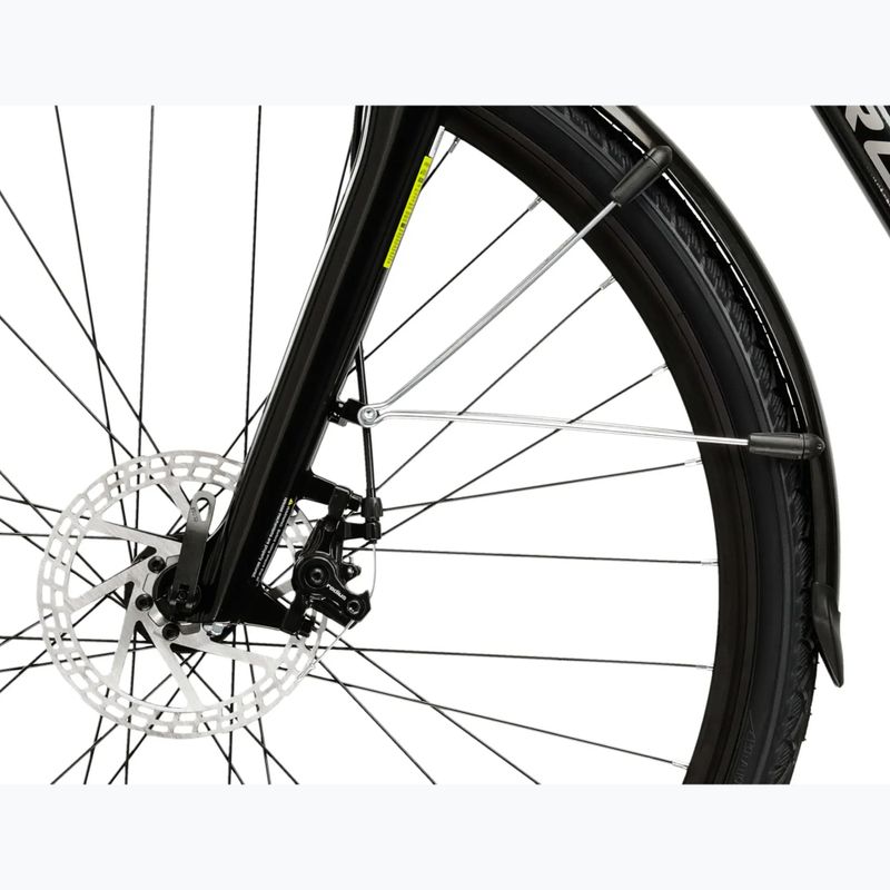 Велосипед міський KROSS Sentio 3.0 чорний/срібний/глянцевий 6