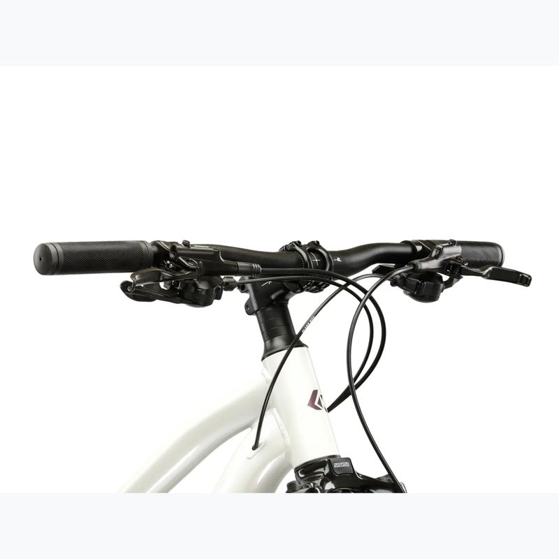 Велосипед гірський жіночий KROSS Lea 4.0 W 27.5 білий/фіолетовий/глянець 4