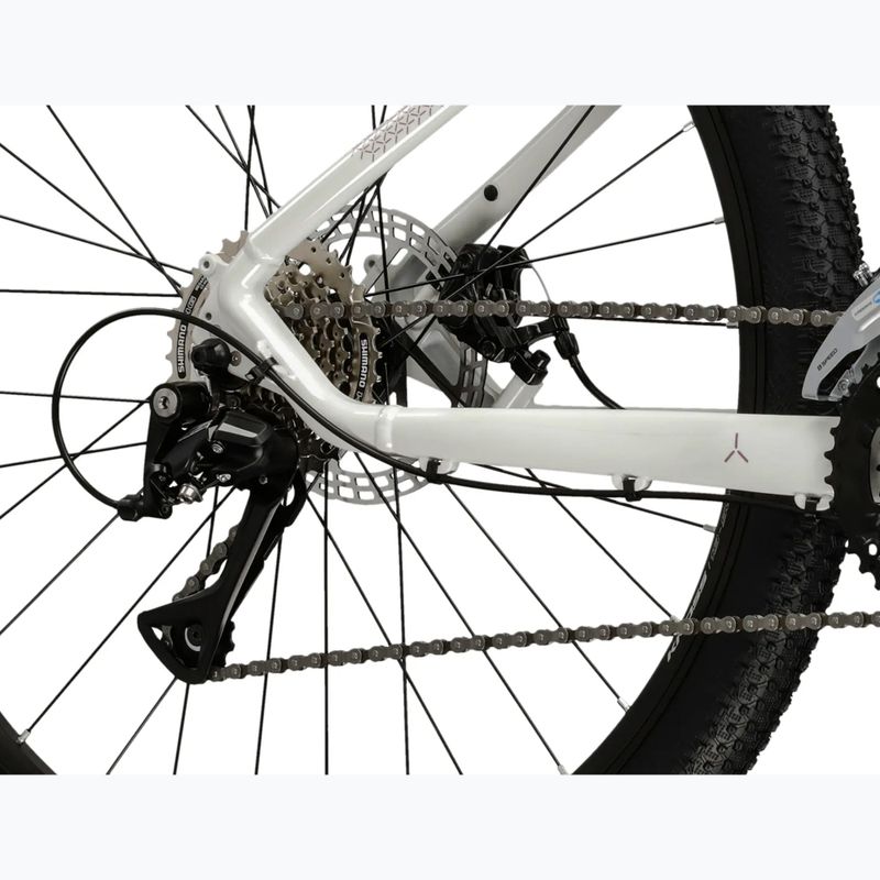 Велосипед гірський жіночий KROSS Lea 3.0 W 29 білий/рожевий/глянець 8