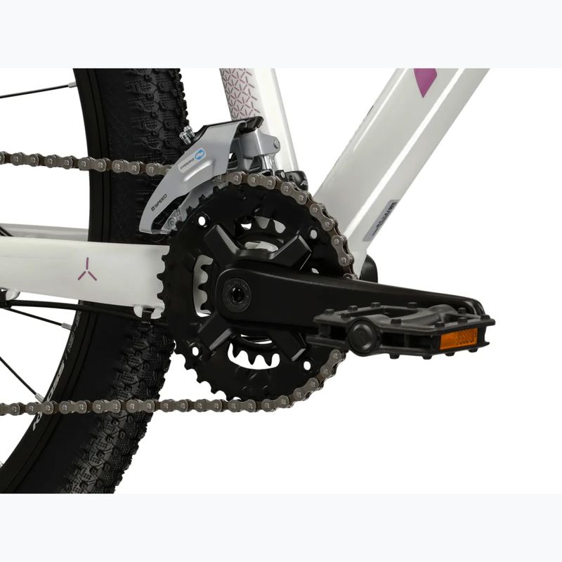 Велосипед гірський жіночий KROSS Lea 3.0 W 29 білий/рожевий/глянець 9