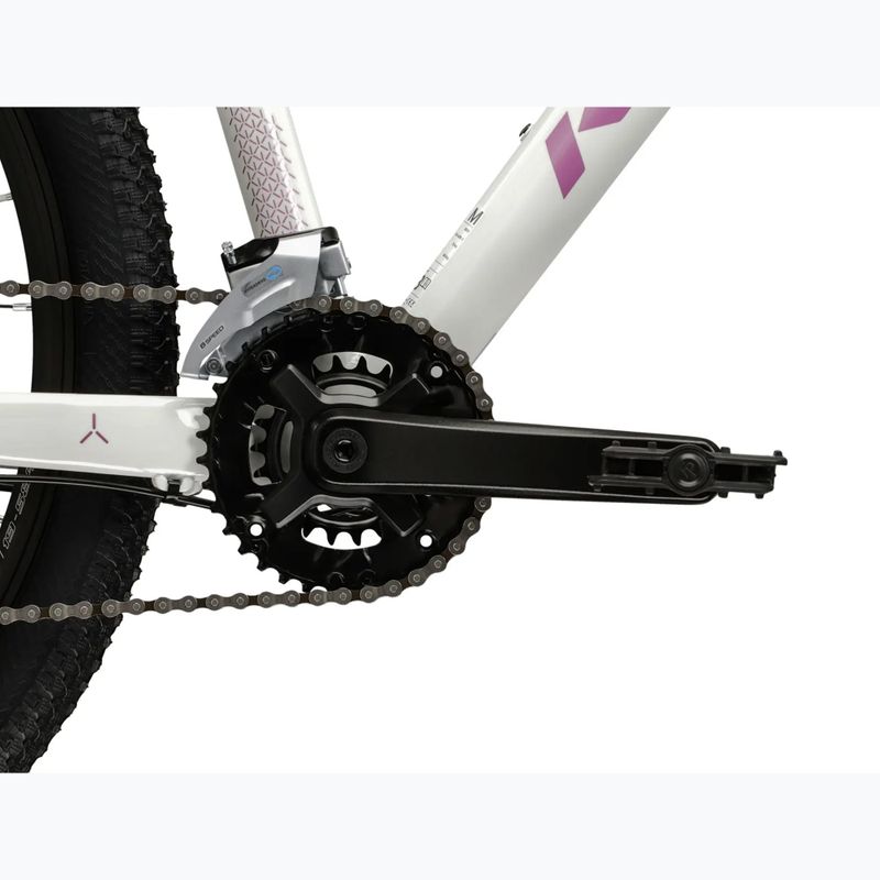 Велосипед гірський жіночий KROSS Lea 3.0 W 29 білий/рожевий/глянець 10