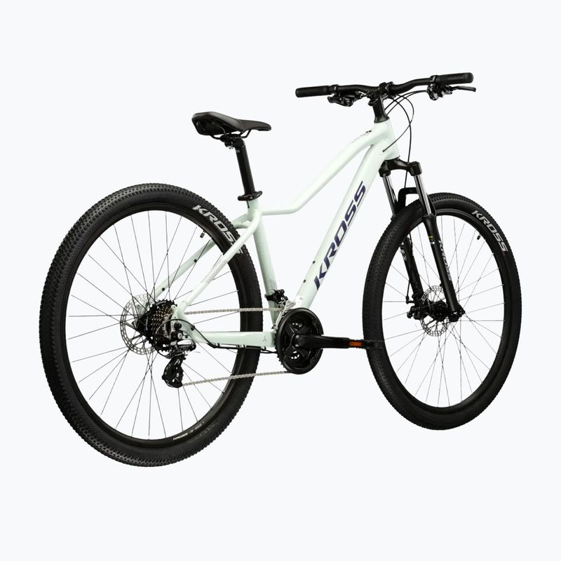 Велосипед гірський жіночий KROSS Lea 2.0 W 29 м'ятний/фіолетовий/матовий 3