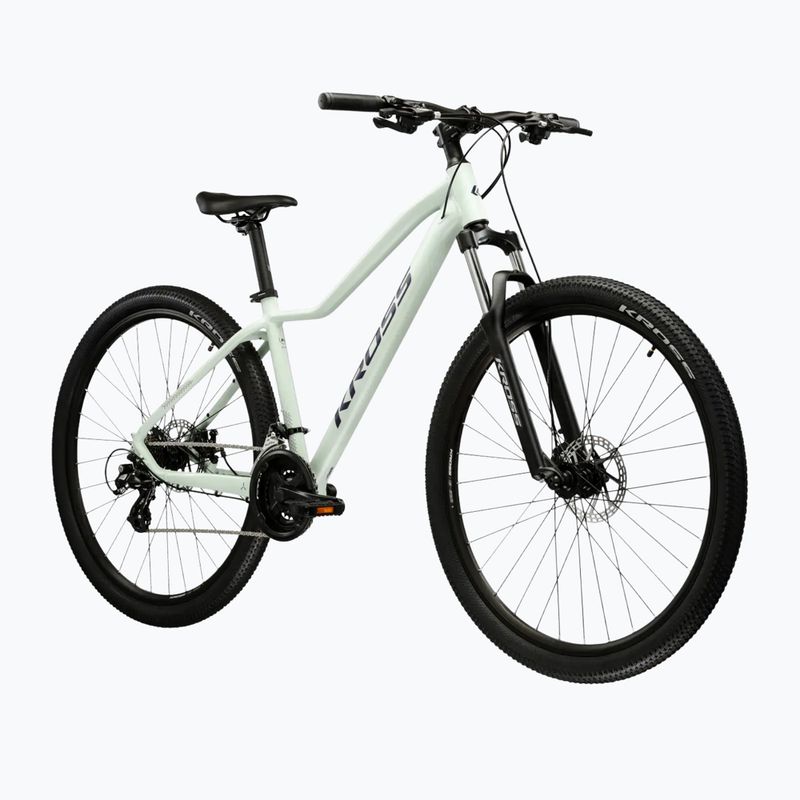 Велосипед гірський жіночий KROSS Lea 2.0 W 27.5 м'ятний/фіолетовий/матовий 2