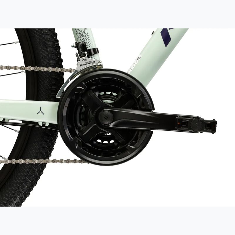 Велосипед гірський жіночий KROSS Lea 2.0 W 27.5 м'ятний/фіолетовий/матовий 10