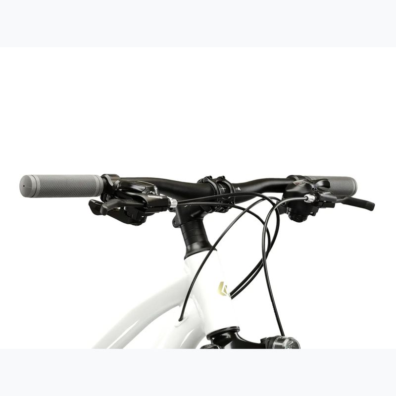 Велосипед гірський жіночий KROSS Lea 2.0 Eq W 27.5 білий/золотий/глянцевий 4