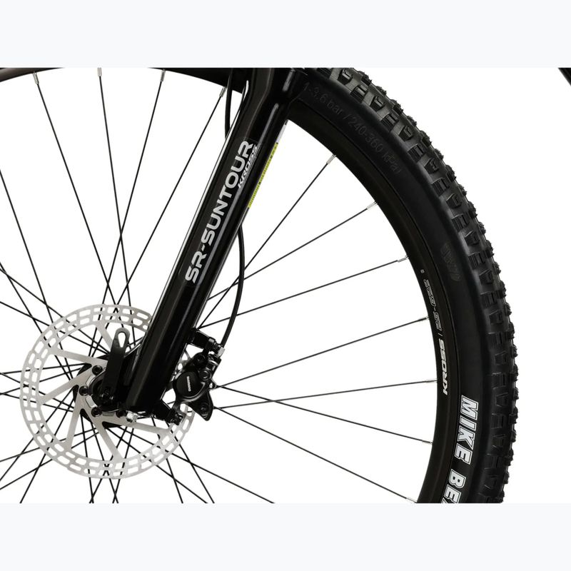 Велосипед гірський KROSS Hexagon 5.0 27.5" чорний/срібний/глянцевий 7