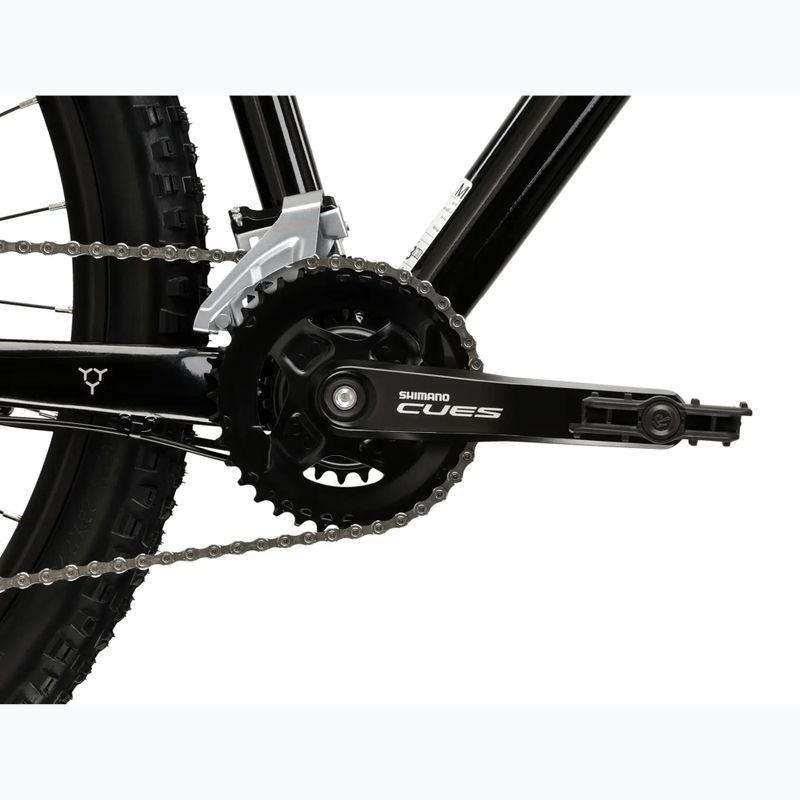 Велосипед гірський KROSS Hexagon 5.0 27.5" чорний/срібний/глянцевий 10