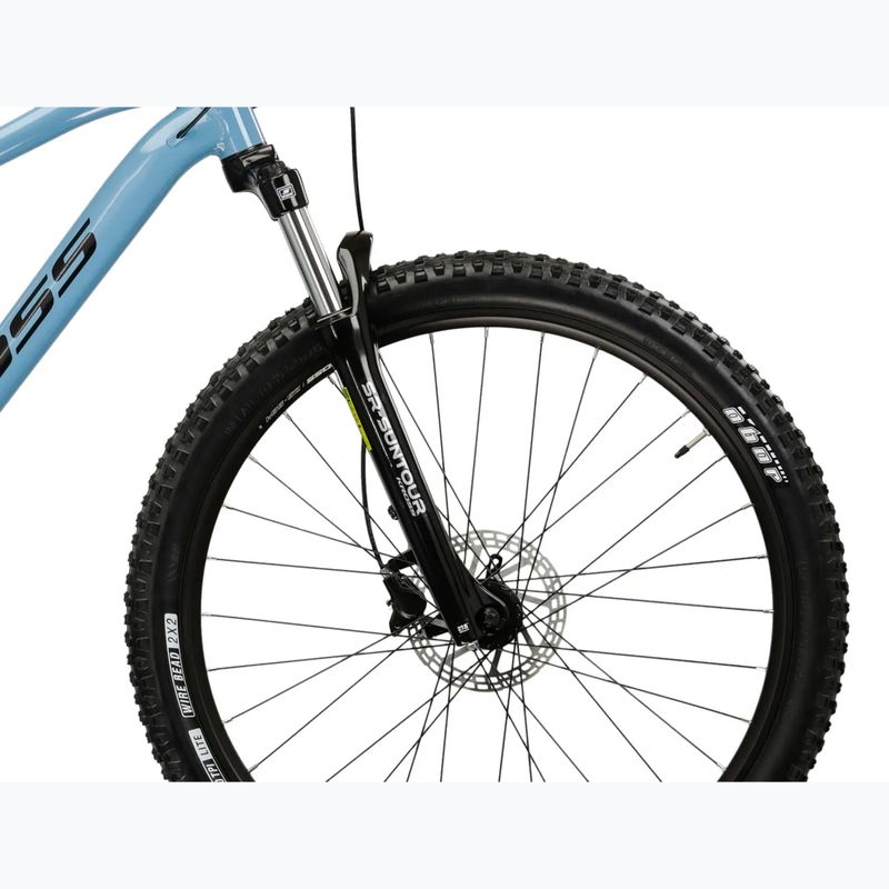 Велосипед гірський KROSS Hexagon 4.0 29" блакитний/чорний/глянець 6