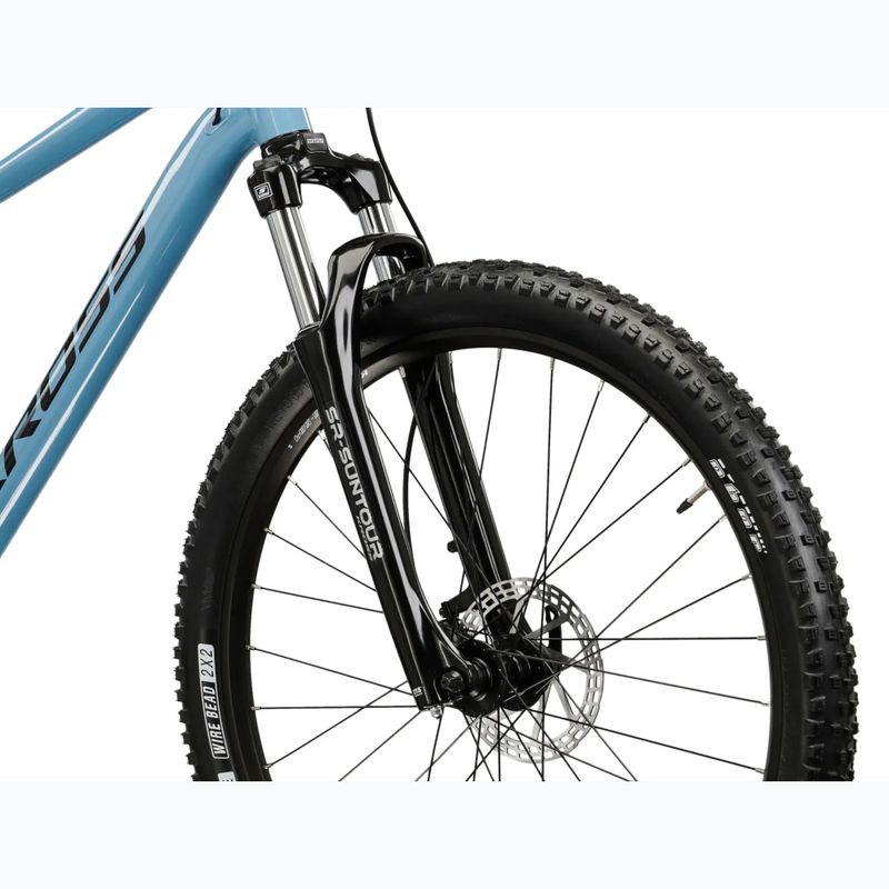Велосипед гірський KROSS Hexagon 4.0 27,5" блакитний/чорний/глянець 5