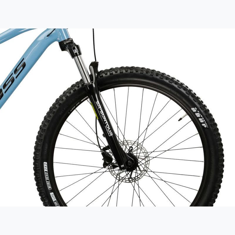 Велосипед гірський KROSS Hexagon 4.0 27,5" блакитний/чорний/глянець 6