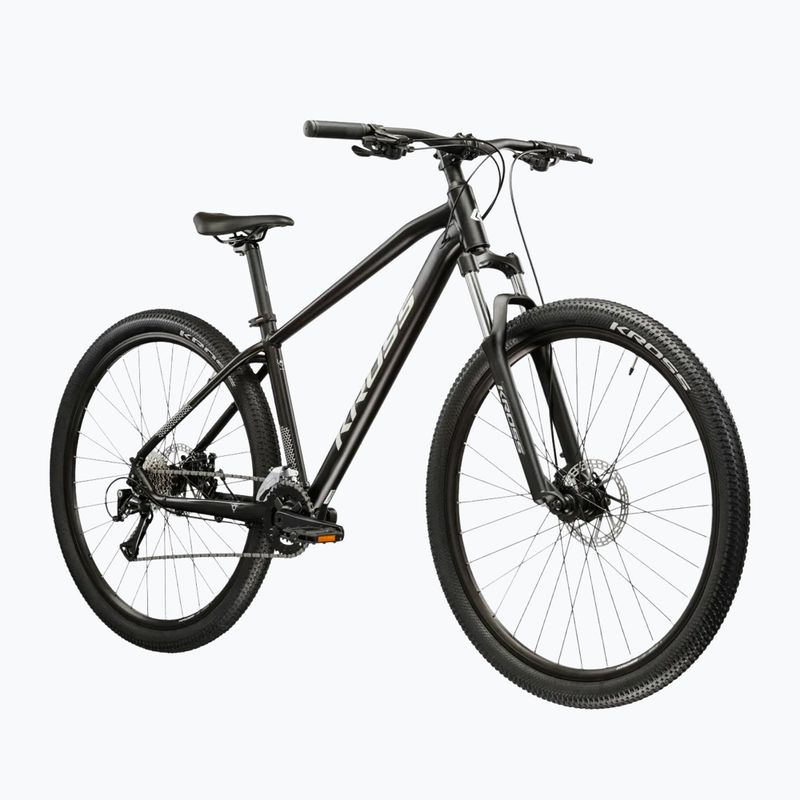 Велосипед гірський KROSS Hexagon 3.0 29" чорний/срібний/матовий 2