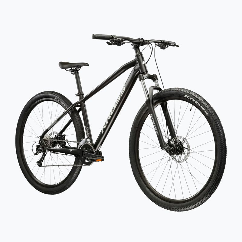 Велосипед гірський KROSS Hexagon 3.0 27,5" чорний/срібний/матовий 2