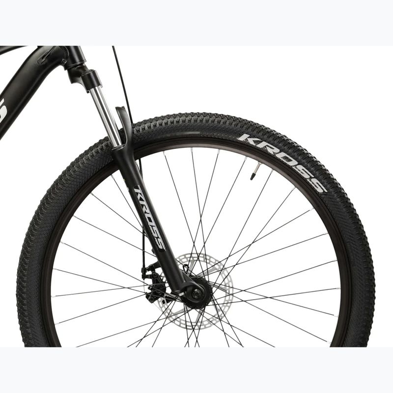 Велосипед гірський KROSS Hexagon 3.0 27,5" чорний/срібний/матовий 6