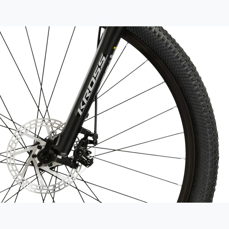 Велосипед гірський KROSS Hexagon 3.0 27,5" чорний/срібний/матовий 7