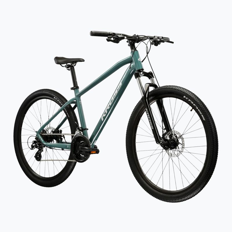 Велосипед гірський KROSS Hexagon 2.0 27,5" зелений/срібний/глянець 2