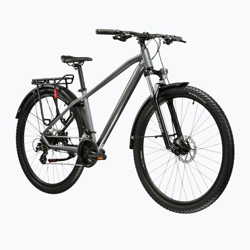 Велосипед гірський KROSS Hexagon 2.0 EQ 29" сірий/темно-сірий/глянець 2