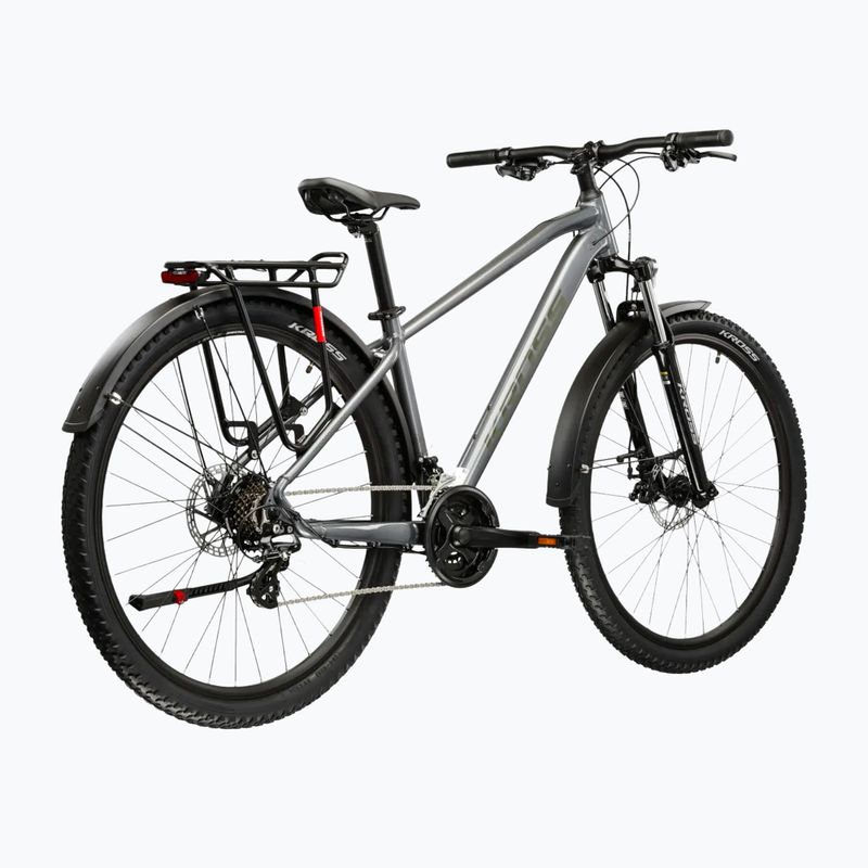 Велосипед гірський KROSS Hexagon 2.0 EQ 29" сірий/темно-сірий/глянець 3