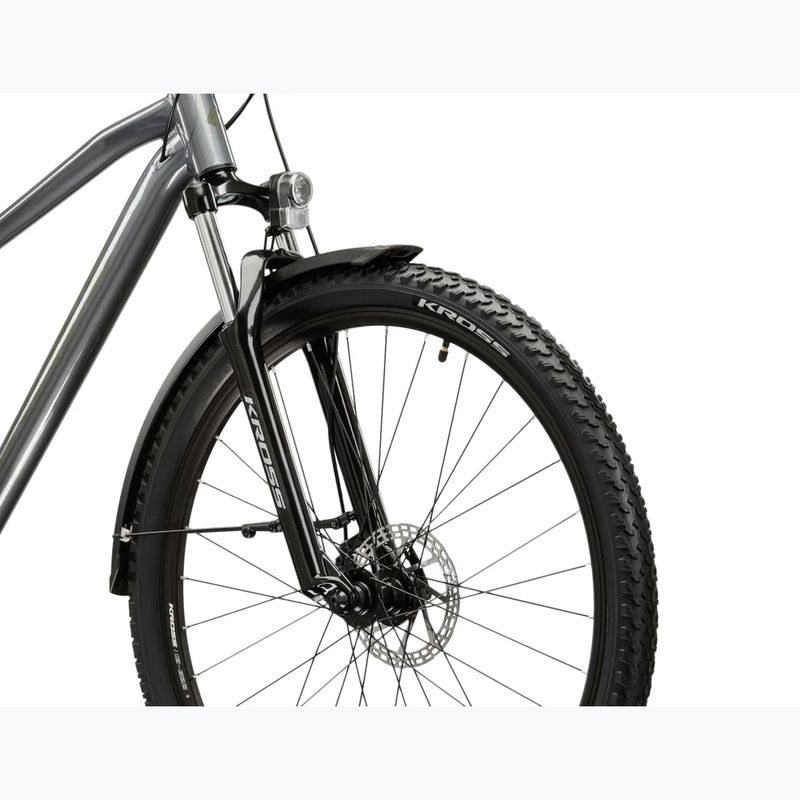 Велосипед гірський KROSS Hexagon 2.0 EQ 29" сірий/темно-сірий/глянець 5