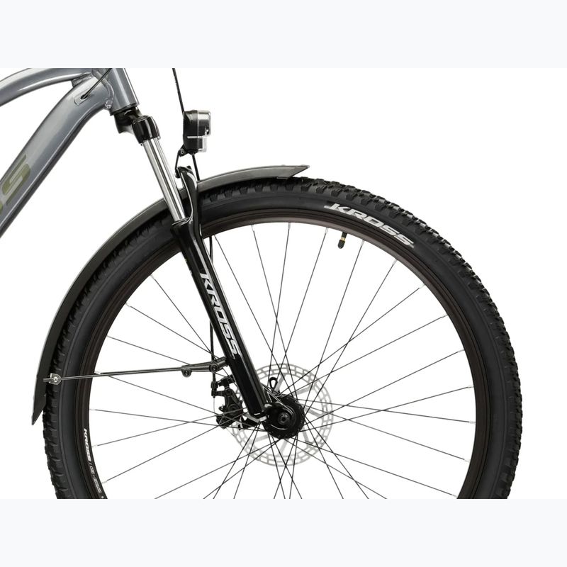 Велосипед гірський KROSS Hexagon 2.0 EQ 29" сірий/темно-сірий/глянець 6