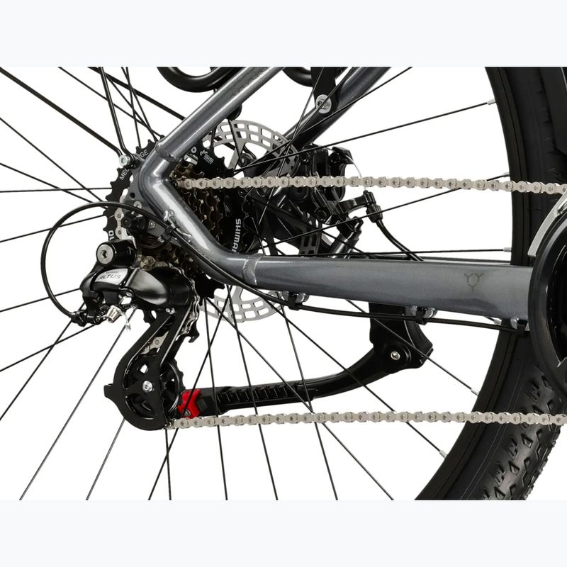 Велосипед гірський KROSS Hexagon 2.0 EQ 29" сірий/темно-сірий/глянець 8