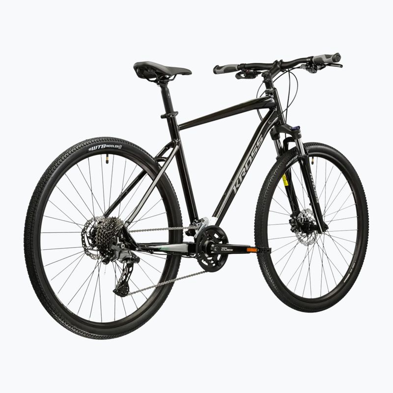 Велосипед кросовий KROSS Evado 7.0 чорний/срібний/глянець 3