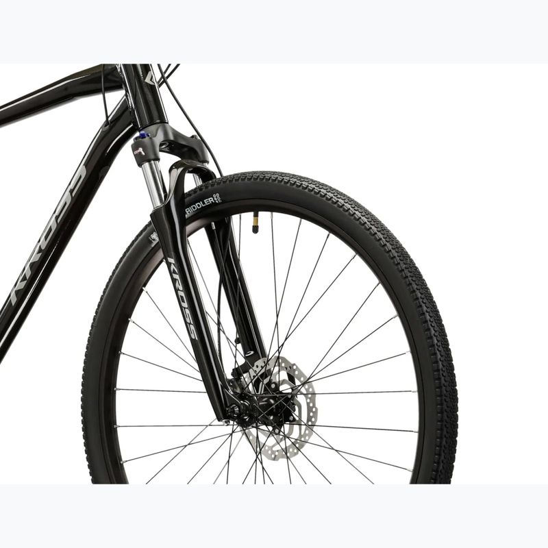 Велосипед кросовий KROSS Evado 7.0 чорний/срібний/глянець 5
