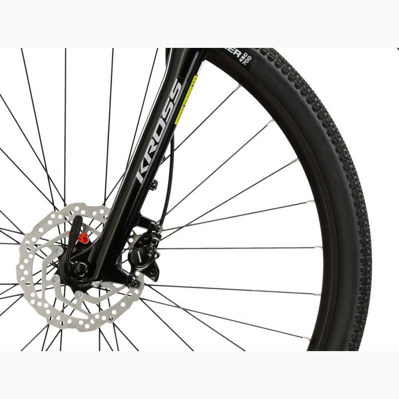 Велосипед кросовий KROSS Evado 7.0 чорний/срібний/глянець 7