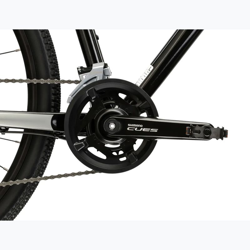 Велосипед кросовий KROSS Evado 7.0 чорний/срібний/глянець 10
