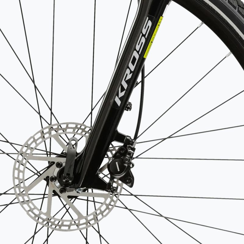 Велосипед кросовий жіночий KROSS Evado 5.0 W фіолетовий/чорний/глянцевий 6