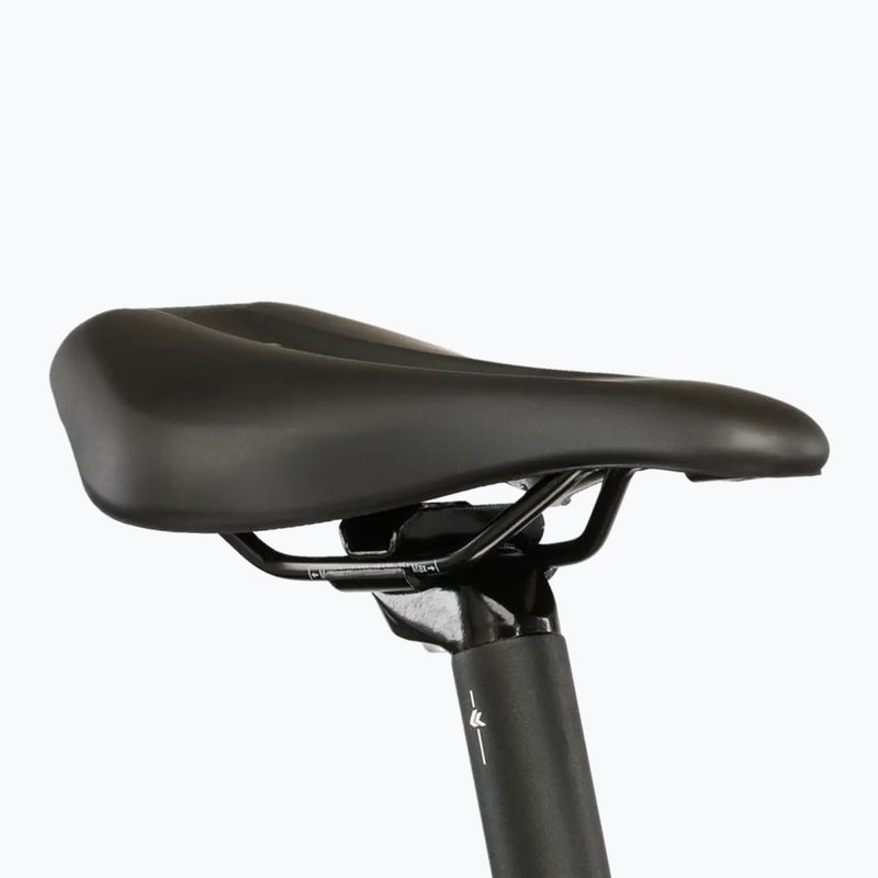 Велосипед кросовий жіночий KROSS Evado 5.0 W сірий/блакитний/глянцевий 11