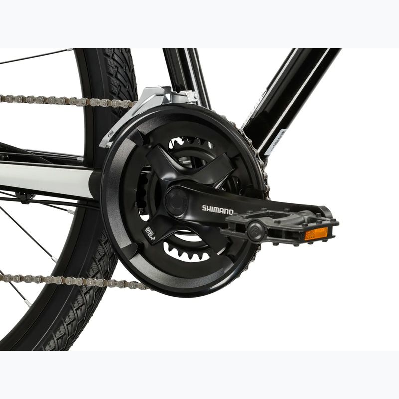 Велосипед кросовий KROSS Evado 4.0 чорний/срібний/глянцевий 9