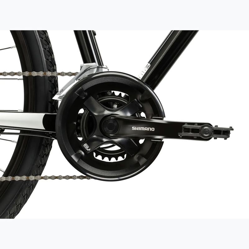 Велосипед кросовий KROSS Evado 4.0 чорний/срібний/глянцевий 10