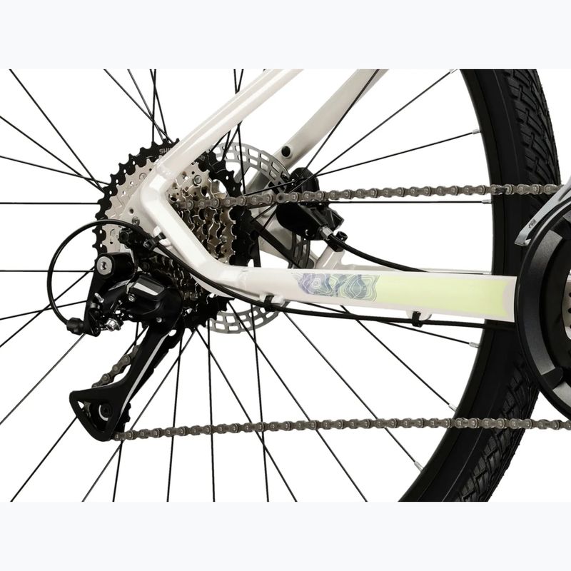 Велосипед кросовий жіночий KROSS Evado 4.0 W сірий/синій 7