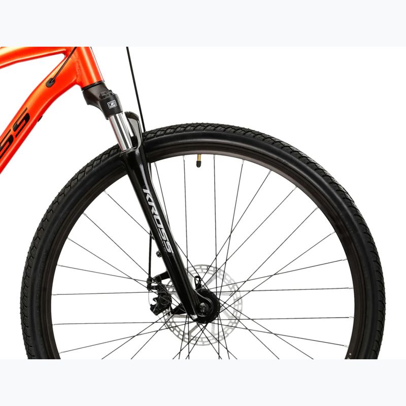 Велосипед кросовий KROSS Evado 3.0 помаранчевий/чорний 6