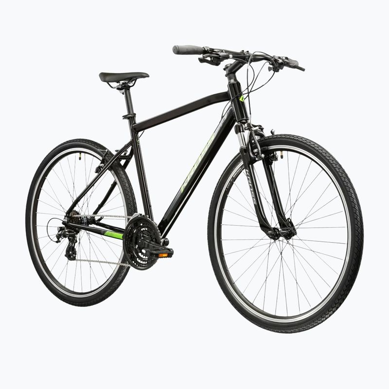Велосипед кросовий KROSS Evado 2.0 чорний/зелений 2