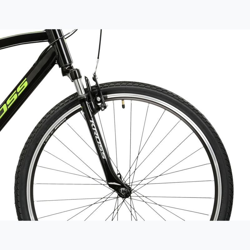 Велосипед кросовий KROSS Evado 2.0 чорний/зелений 5