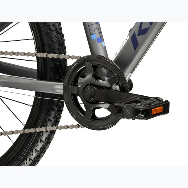 Велосипед дитячий KROSS Dust Jr 1.0 Dsc сірий/синій/матовий 7