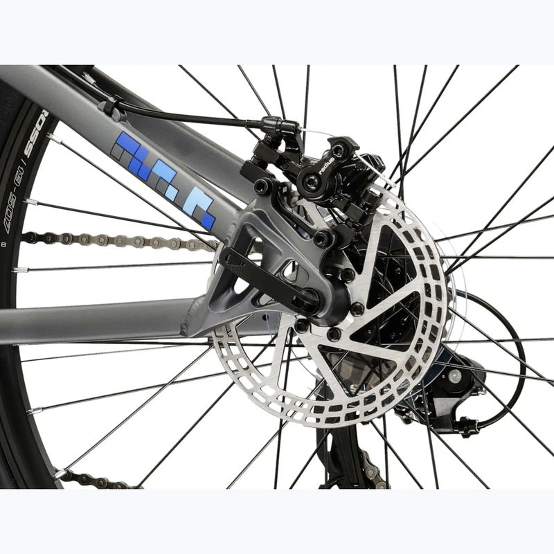 Велосипед дитячий KROSS Dust Jr 1.0 Dsc сірий/синій/матовий 8