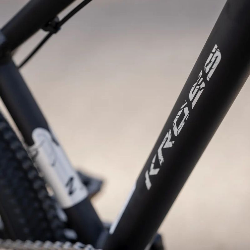 Велосипед KROSS Spade 2.0 чорний/голограм/матовий 14
