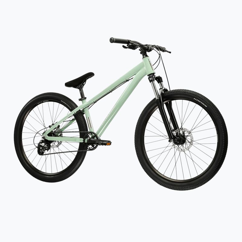 Велосипед KROSS Spade 1.0 зелений/срібний/глянцевий 2