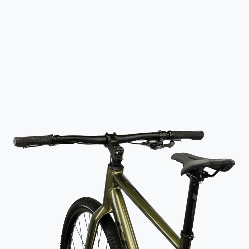 Велосипед гравійний KROSS Esker 1.0 FL зелений/графіт/глянцевий 5