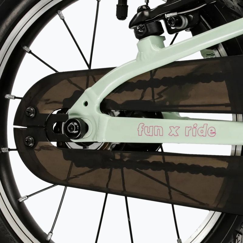 Велосипед дитячий KROSS Liftie 14 м'ятний/рожевий/матовий 7